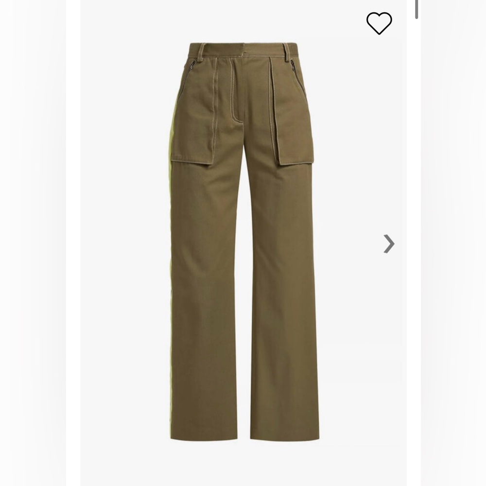 New TWP Isa Pant in Dark Olive Size 0